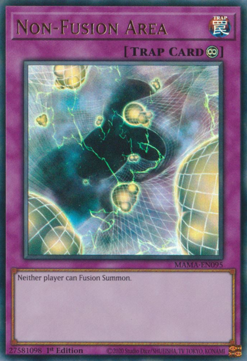 Non-Fusion Area [MAMA-EN095] Ultra Rare 