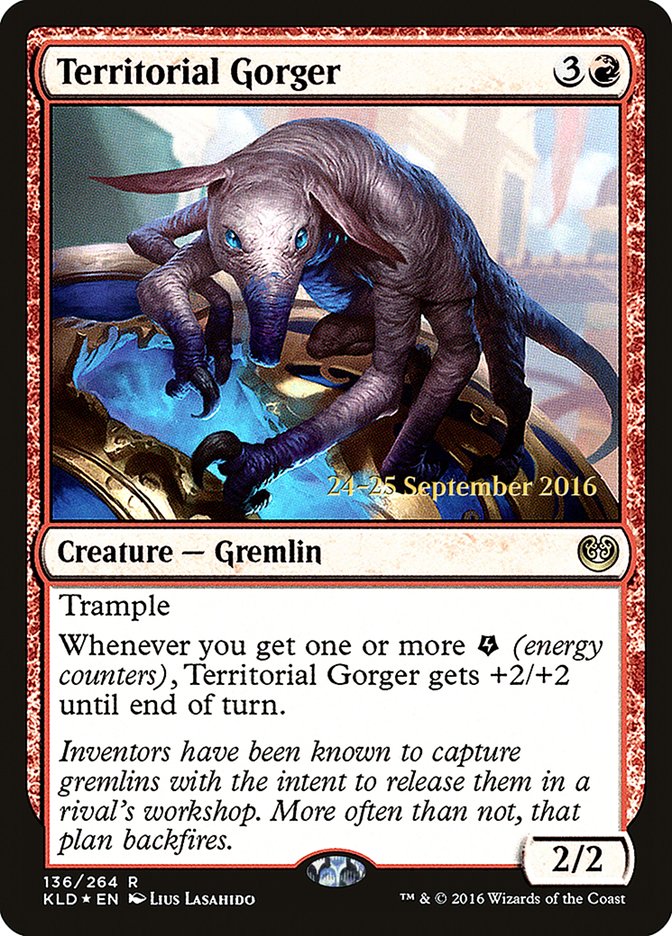 Territorial Gorger [Kaladesh Prerelease Promos]