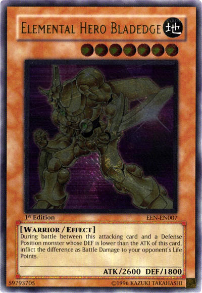 Elemental Hero Bladedge [EEN-EN007] Ultimate Rare 