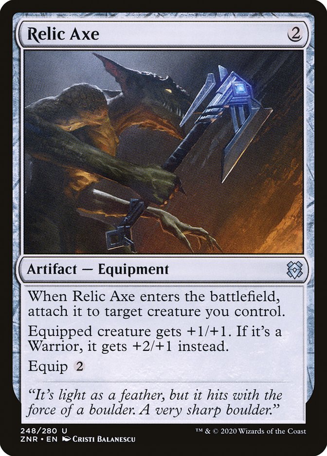 Relic Axe [Zendikar Rising] 