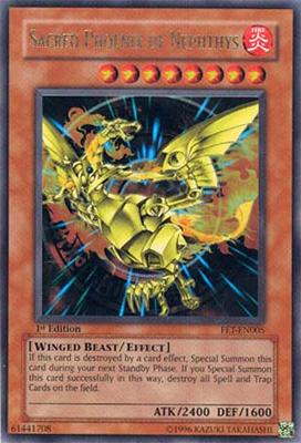 Sacred Phoenix of Nephthys [FET-EN005] Ultra Rare 