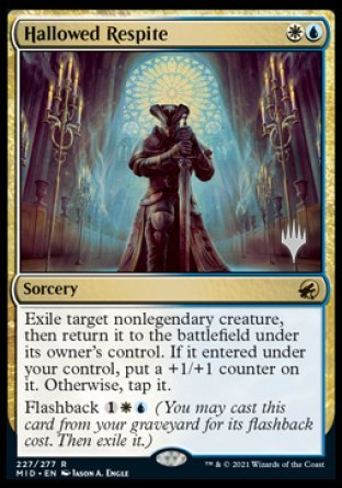 Hallowed Respite (Promo Pack) [Innistrad: Midnight Hunt Promos]