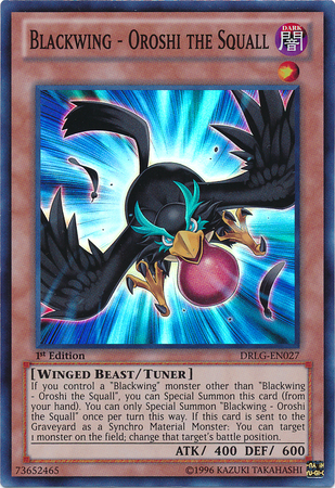 Blackwing - Oroshi the Squall [DRLG-EN027] Super Rare 