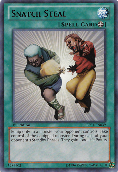 Snatch Steal [BP01-EN039] Rare 
