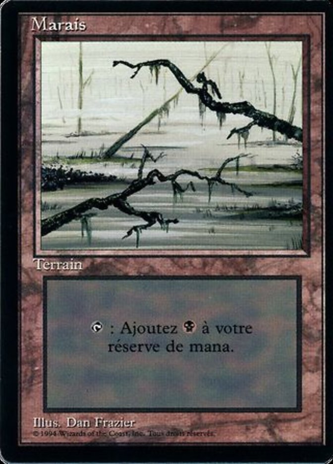 Swamp (C) [Foreign Black Border] 