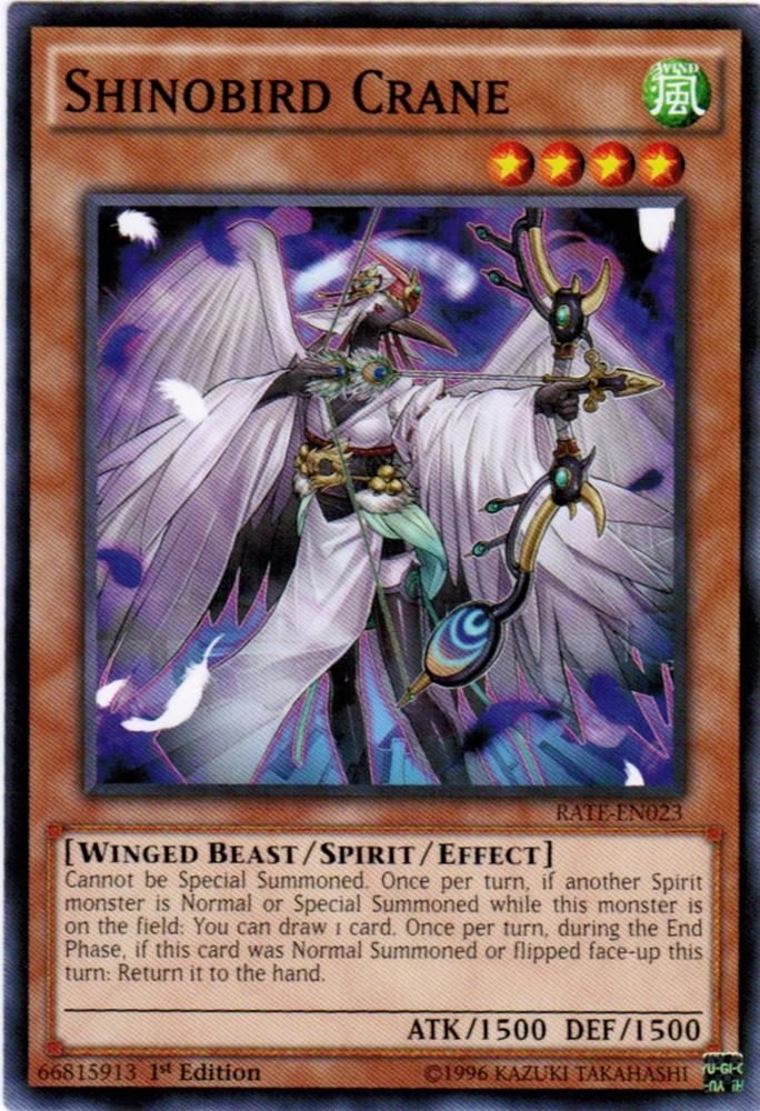 Shinobird Crane [RATE-EN023] Common 