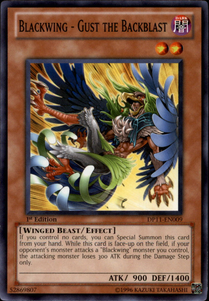 Blackwing - Gust the Backblast [DP11-EN009] Common 