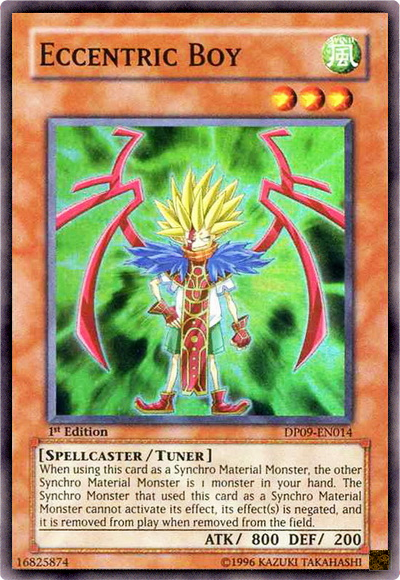 Eccentric Boy [DP09-EN014] Super Rare 
