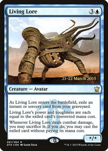 Living Lore [Dragons of Tarkir Prerelease Promos] 