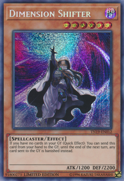 Dimension Shifter [TN19-EN012] Prismatic Secret Rare 