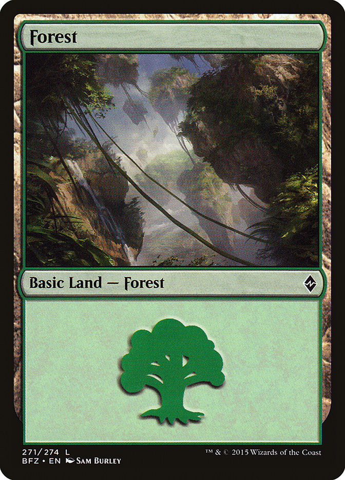 Forest (271) [Battle for Zendikar] 