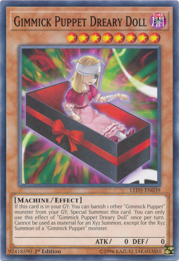 Gimmick Puppet Dreary Doll [LED5-EN039] Common 