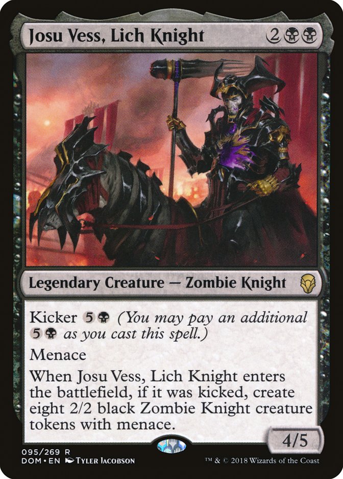 Josu Vess, Lich Knight [Dominaria] 