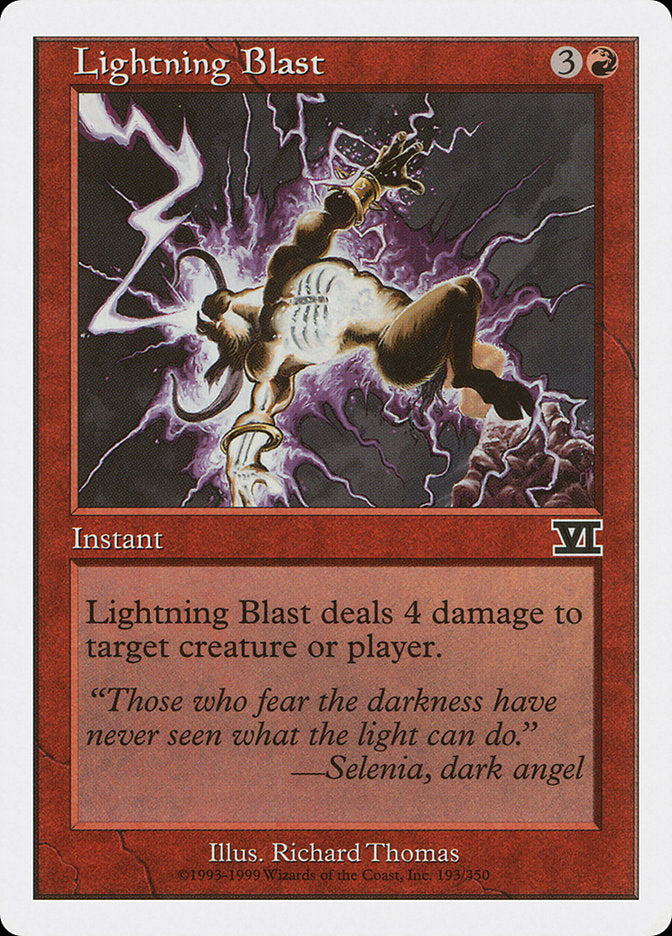 Lightning Blast [Classic Sixth Edition] 