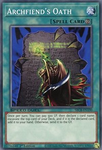 Archfiend's Oath [SBCB-EN190] Common 