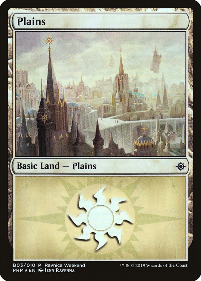 Plains (B03) [Ravnica Allegiance Guild Kit] 