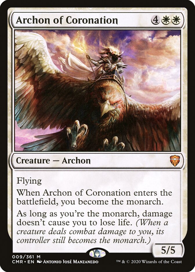 Archon of Coronation [Commander Legends] 