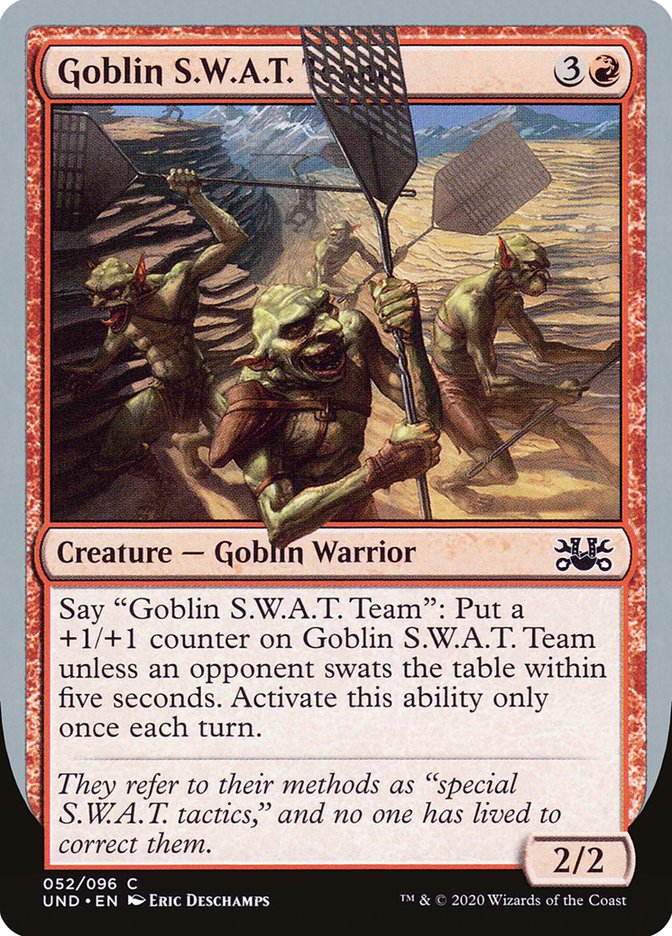 Goblin SWAT Team [Unsanctioned] 