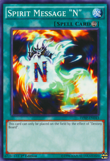 Spirit Message "N" [DPRP-EN043] Common 
