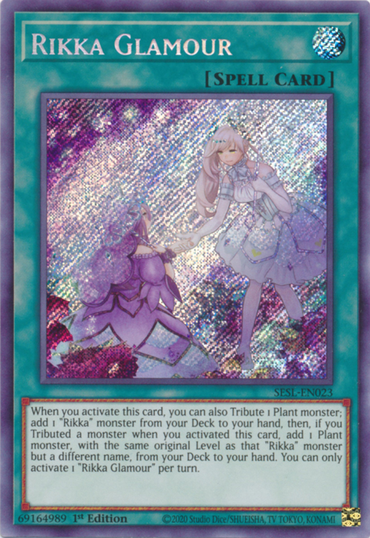 Rikka Glamor [SESL-EN023] Secret Rare 