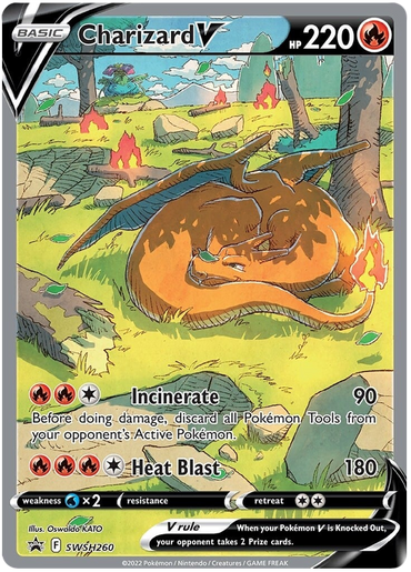 Charizard V (SWSH260) [Sword & Shield: Black Star Promos]