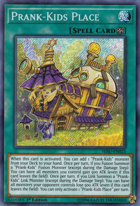 Prank-Kids Place [HISU-EN023] Secret Rare 