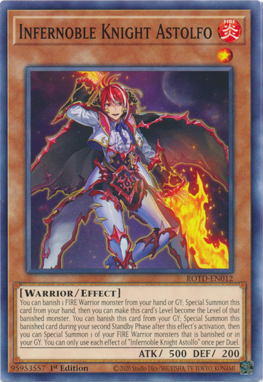 Infernoble Knight Astolfo [ROTD-EN012] Common 