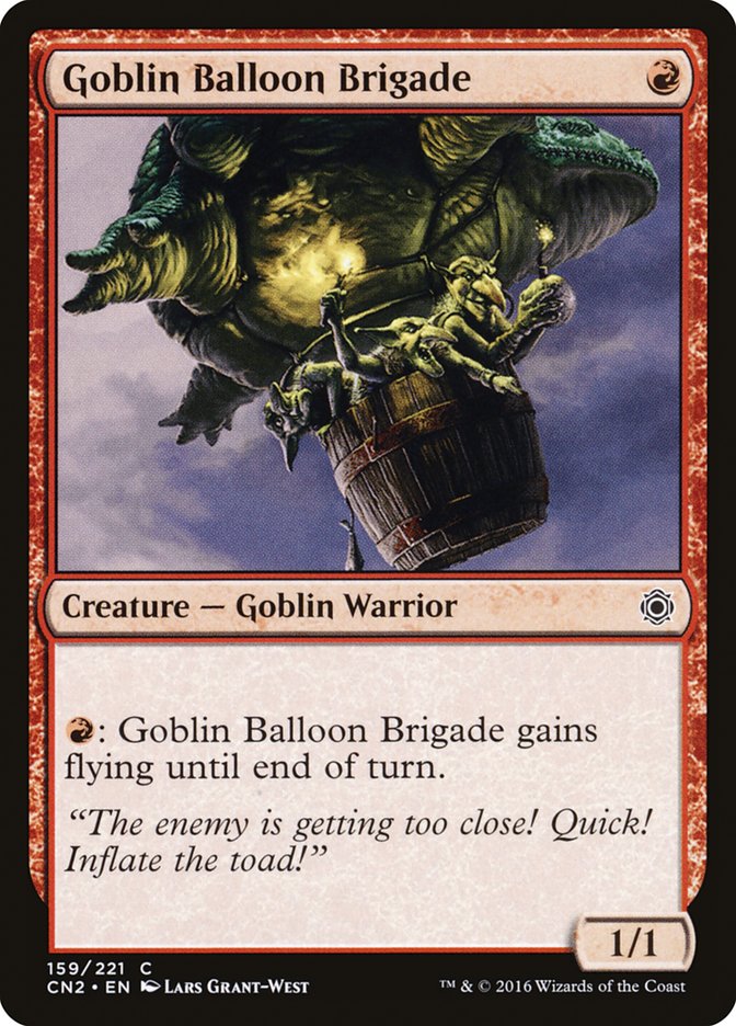 Goblin Balloon Brigade [Conspiracy: Take the Crown] 