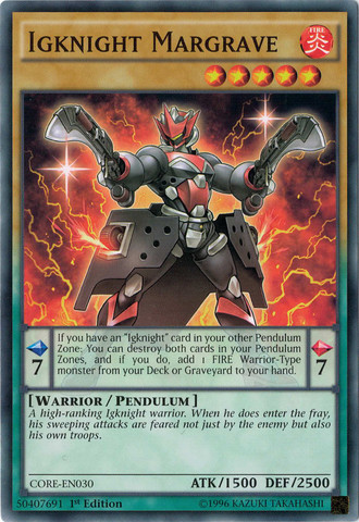 Igknight Margrave [CORE-EN030] Common 