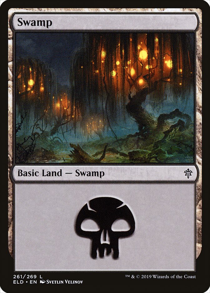 Swamp (261) [Throne of Eldraine] 