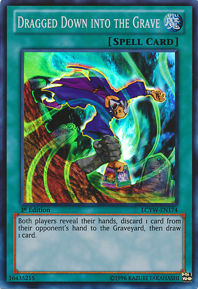 Dragged Down into the Grave [LCYW-EN174] Super Rare 