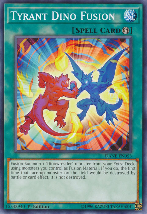 Tyrant Dino Fusion [DANE-EN053] Common 