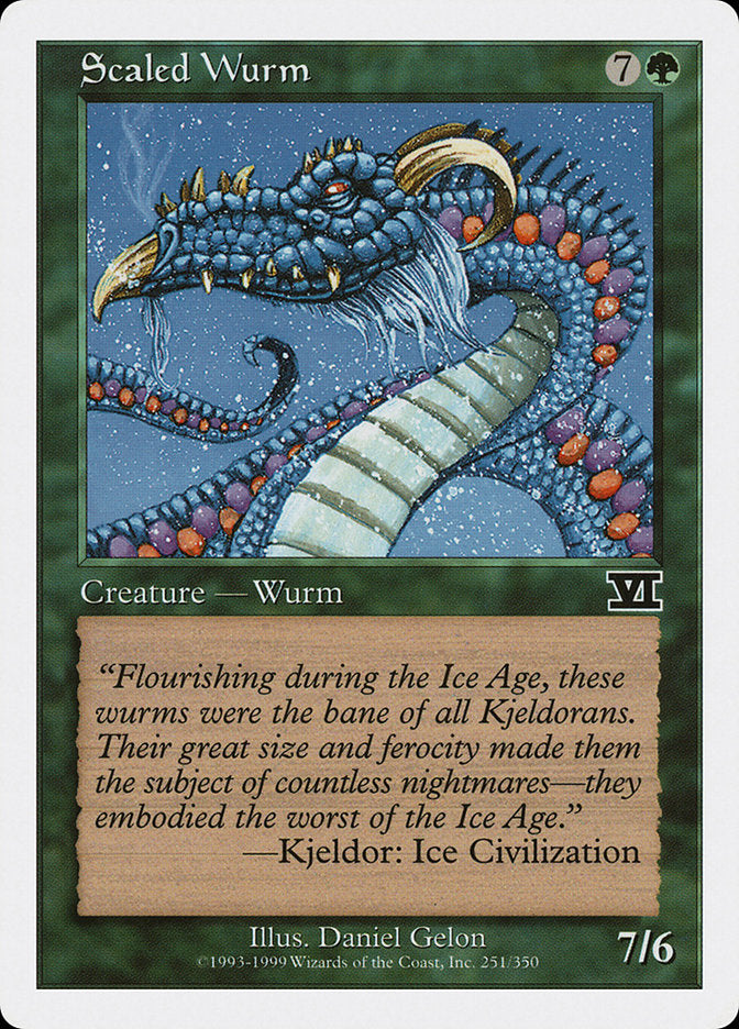 Scaled Wurm [Classic Sixth Edition] 