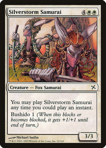 Silverstorm Samurai [Betrayers of Kamigawa] 