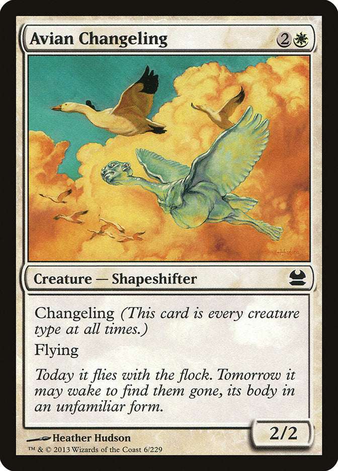 Avian Changeling [Modern Masters] 