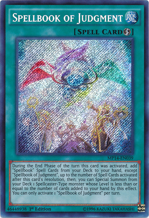 Spellbook of Judgment [MP14-EN039] Secret Rare 