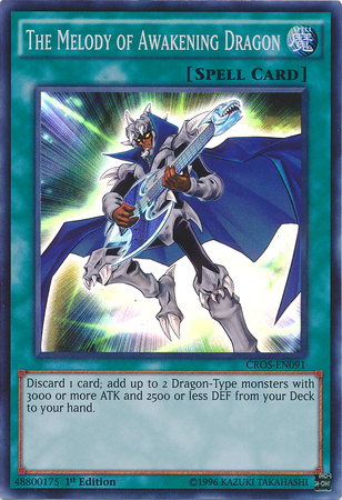 The Melody of Awakening Dragon [CROS-EN091] Super Rare 