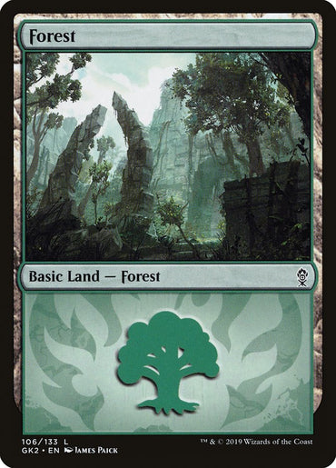 Forest (106) [Ravnica Allegiance Guild Kit] 