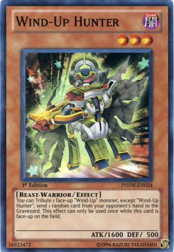 Wind-Up Hunter [PHSW-EN024] Super Rare 
