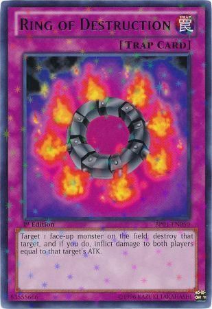 Ring of Destruction [BP01-EN050] Starfoil Rare 