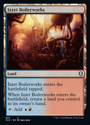 Izzet Boilerworks [Commander Legends: Battle for Baldur's Gate] 