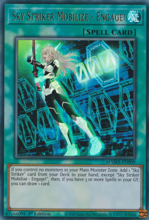 Sky Striker Mobilize - Engage! [MAMA-EN009] Ultra Rare 