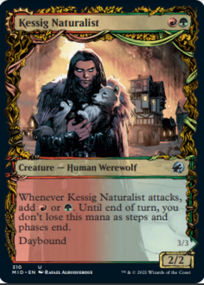 Kessig Naturalist // Lord of the Ulvenwald (Showcase Equinox) [Innistrad: Midnight Hunt] 