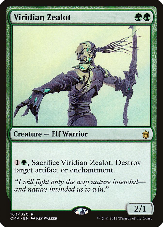 Viridian Zealot [Commander Anthology] 