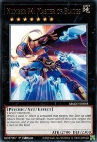 Number 74: Master of Blades [MAGO-EN058] Rare 