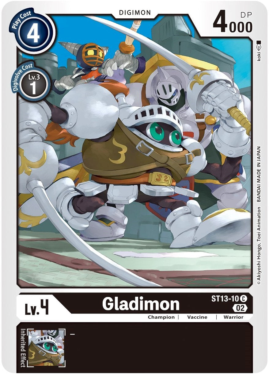 Gladimon [ST13-10] [Starter Deck: Ragnaloardmon] 