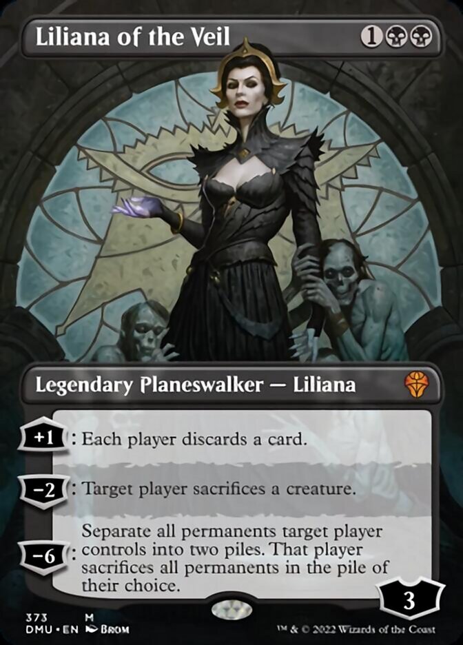 Liliana of the Veil (Borderless) [Dominaria United] 