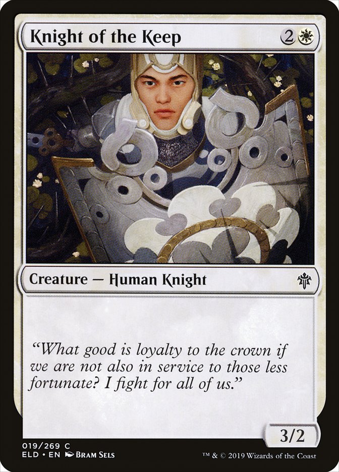 Knight of the Keep [Throne of Eldraine] 