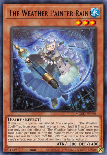 The Weather Painter Rain [MGED-EN096] Rare 