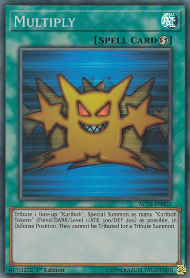 Multiply [AC19-EN002] Super Rare 